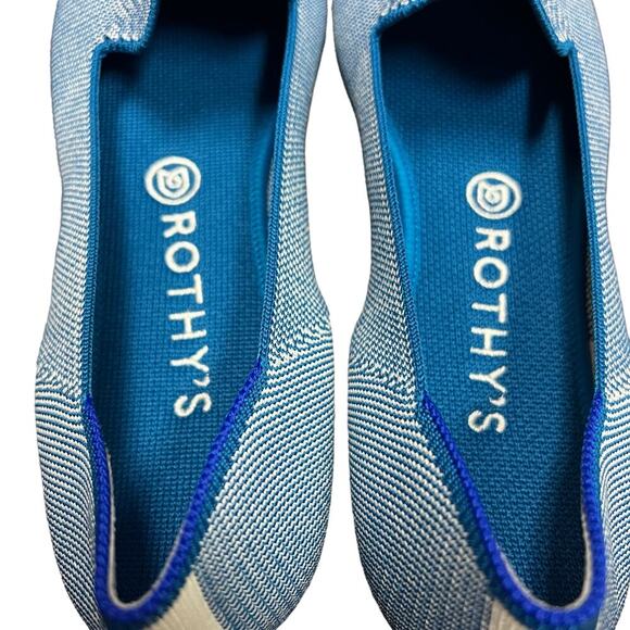 Rothy’s The Loafer Indigo Cloud Women’s Size 9.5‎ - Picture 8 of 13